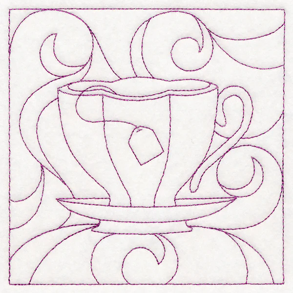 Cozy Kitchen Quilting - Teacup (Double Run) - Image 4