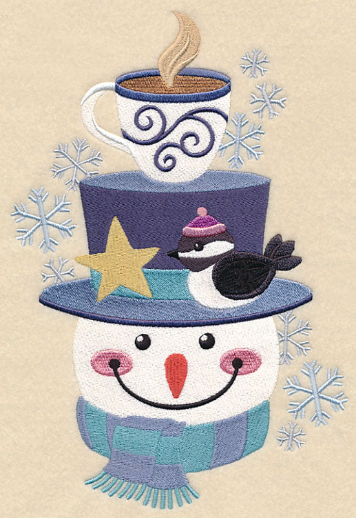 Cozy Winter Snowman Stack - Image 5