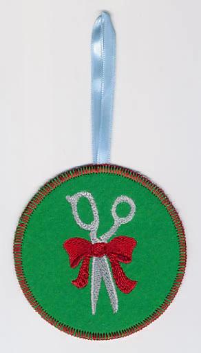 Craft a Little Christmas - Scissors Ornament (In-the-Hoop)