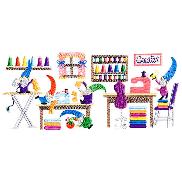 Craft Room Gnome Border - Image 7