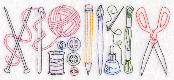Crafting Quick Stitch Border (Vintage) - Image 3