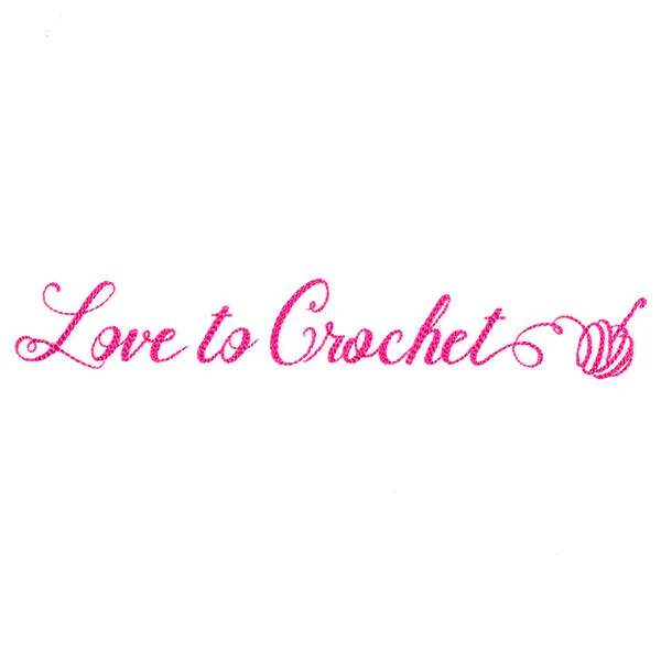 Crafty Calligraphy - Love to Crochet - Image 4