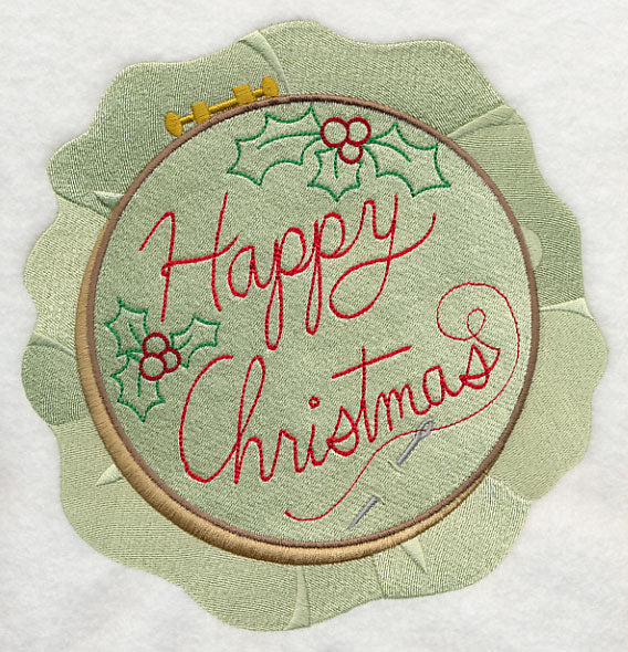 Crafty Christmas Embroidery - Happy - Image 5