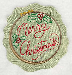 Crafty Christmas Embroidery - Merry - Image 4