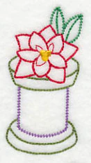 Crafty Christmas Spool of Thread (Vintage) - Image 2