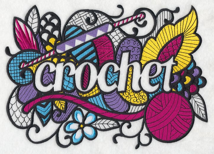 Crafty Crochet (Blackwork) - Image 4