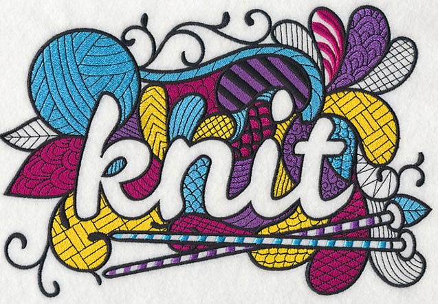 Crafty Knit (Blackwork) - Image 2