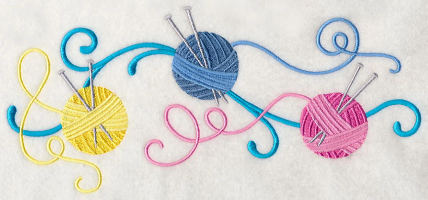 Crafty Knitting Border - Image 5