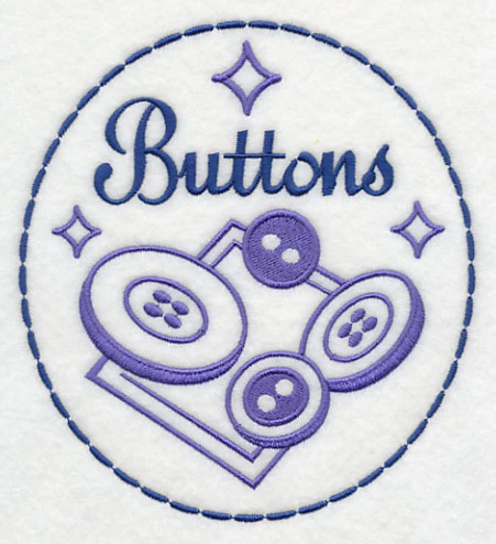 Crafty Notions Label: Buttons - Image 2