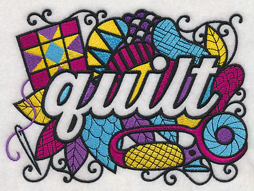 Crafty Quilt (Blackwork) - Image 3