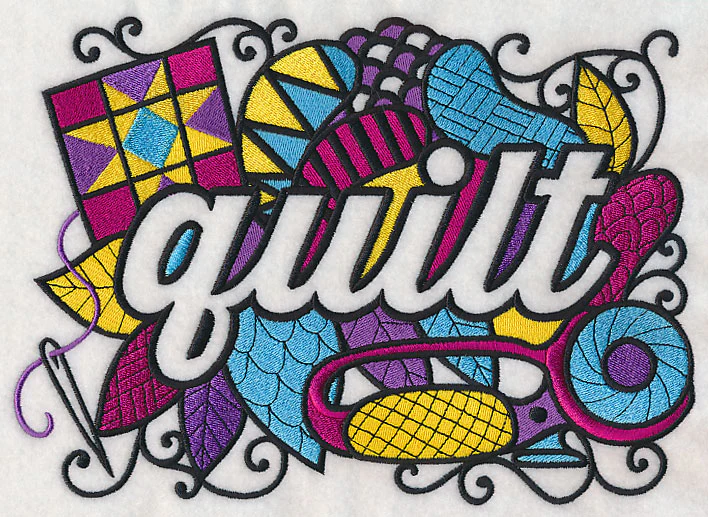 Crafty Quilt (Blackwork) - Image 4