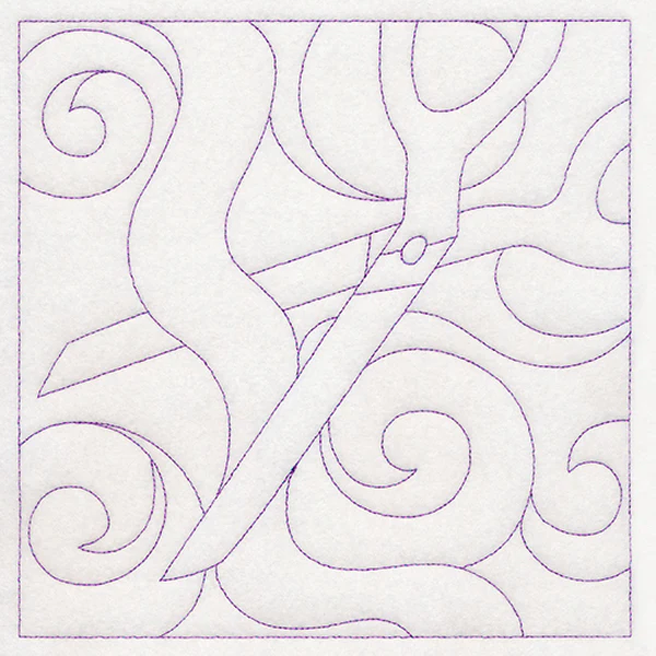 Crafty Quilting - Scissors (Double Run) - Image 6
