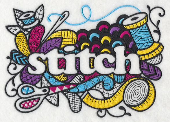 Crafty Stitch (Blackwork) - Image 2