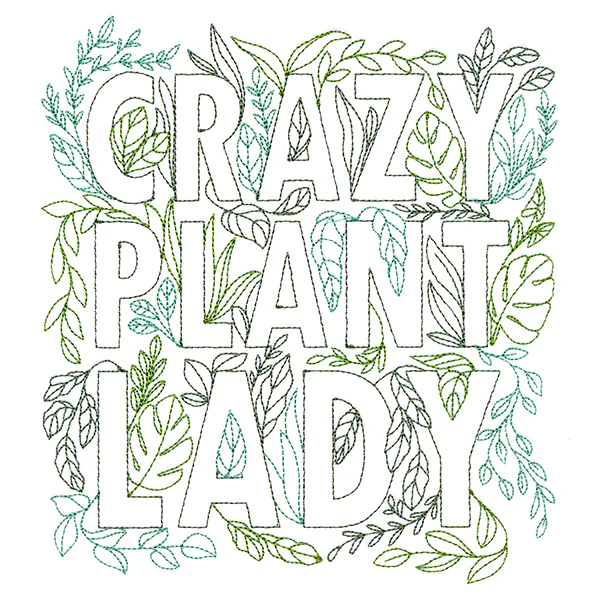 Crazy Plant Lady Square - Image 3