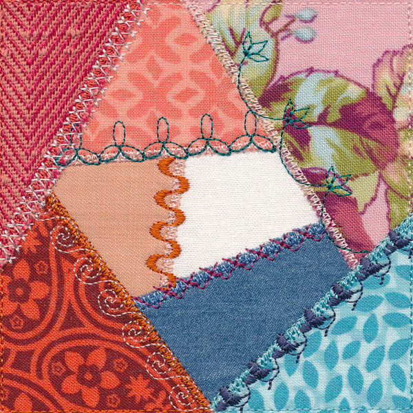 Crazy Quilt Block 3 (In-the-Hoop) - Image 5