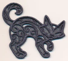 Creeping Cat (Lace) - Image 3