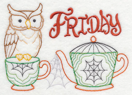 Creepy Tea on Friday (Vintage) - Image 3