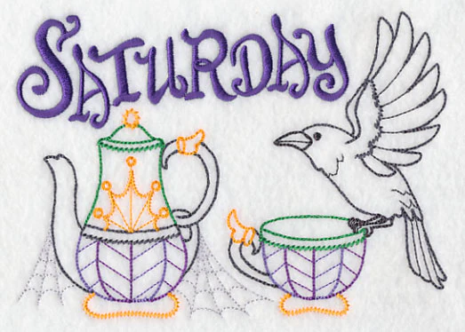 Creepy Tea on Saturday (Vintage) - Image 3