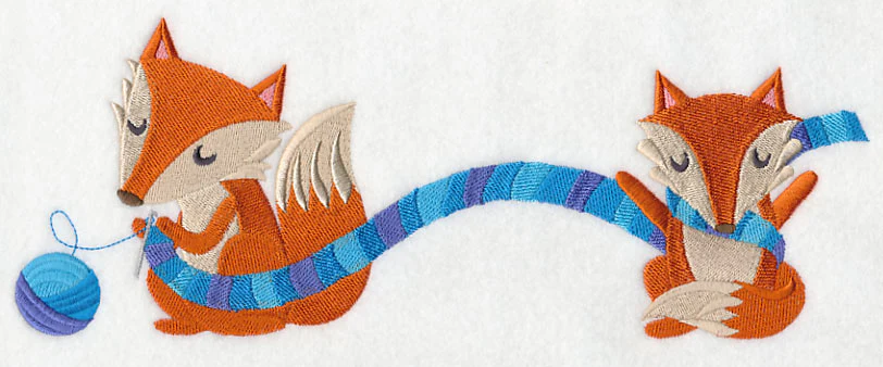 Crocheting with Foxes