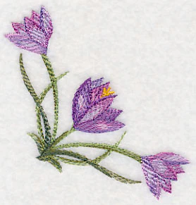 Crocus Corner in Watercolor - Image 3