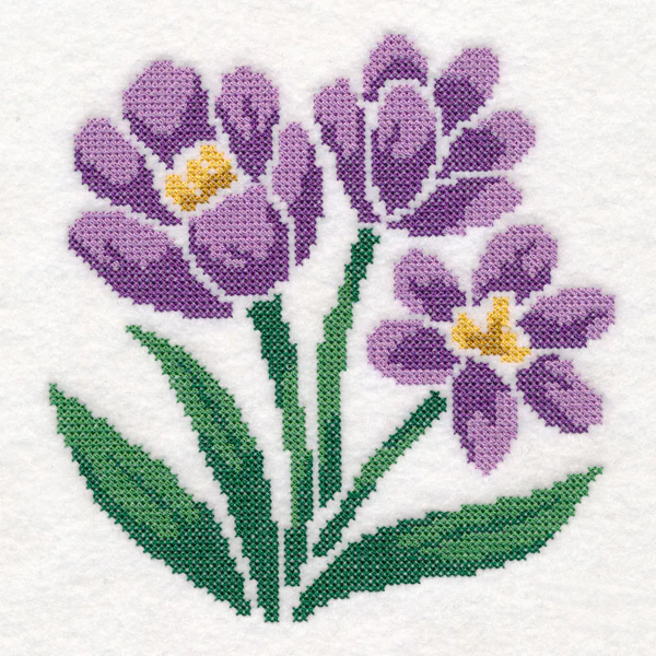Crocus (Cross Stitch) - Image 3