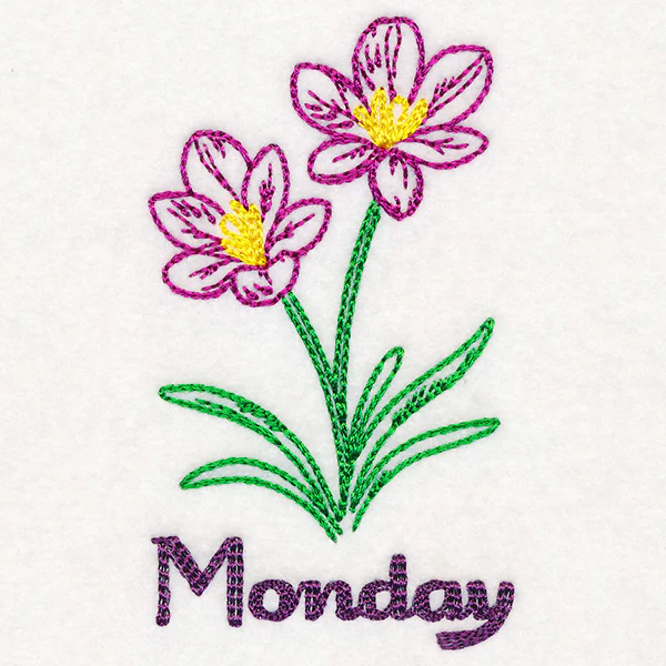 Crocuses on Monday (Vintage) - Image 2