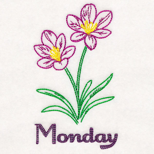 Crocuses on Monday (Vintage) - Image 3