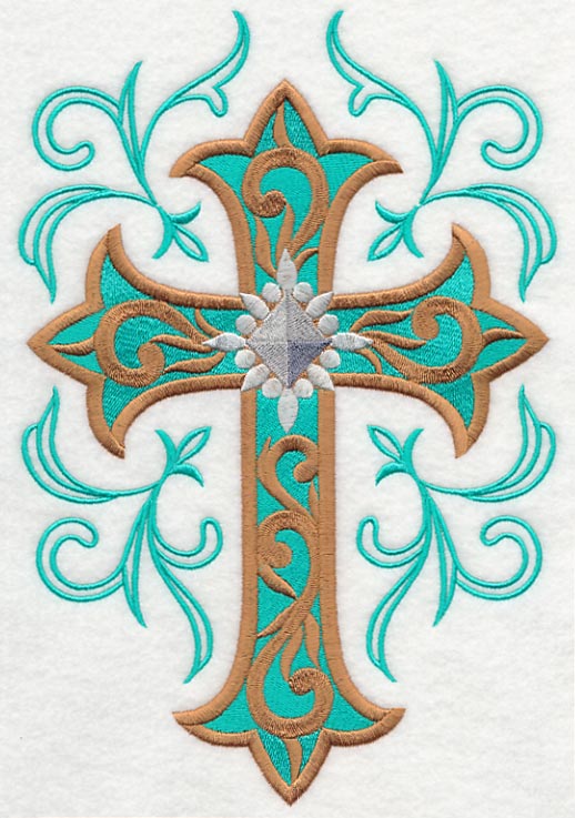 Cross and Filigree Swirls - Image 5