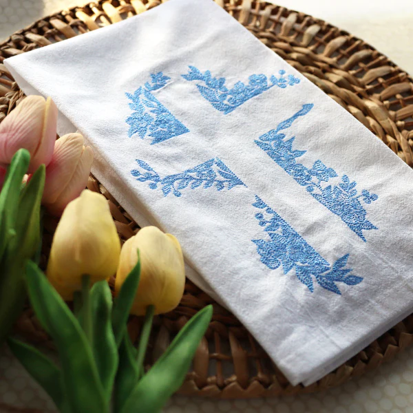 Cross in Flowers (Embossed) - Image 22
