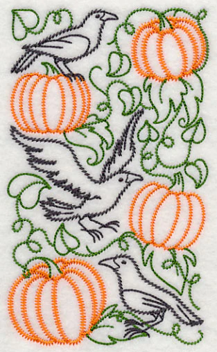 Crow and Pumpkin Medley (Vintage) - Image 4