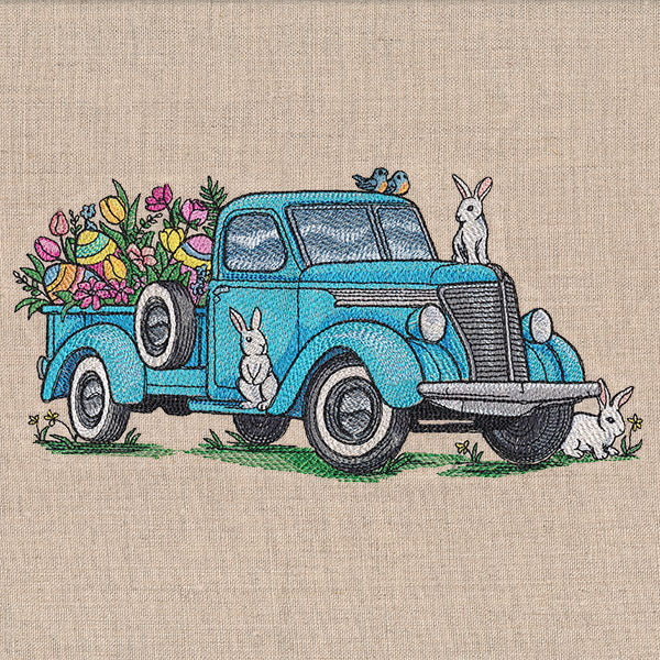 Cruise Into Easter Retro Truck - Image 3