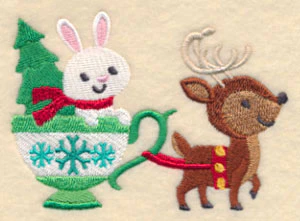 Cup o' Christmas Bunny - Image 3