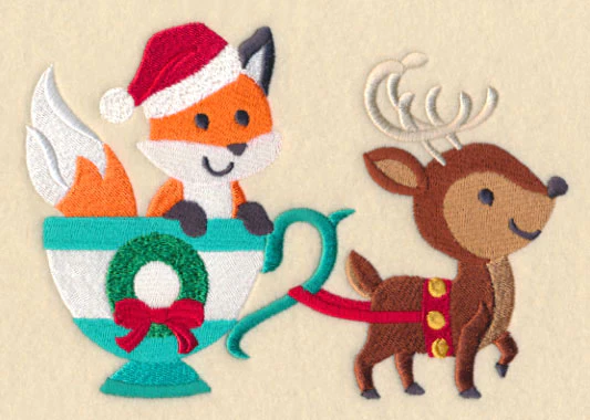 Cup o' Christmas Fox - Image 2