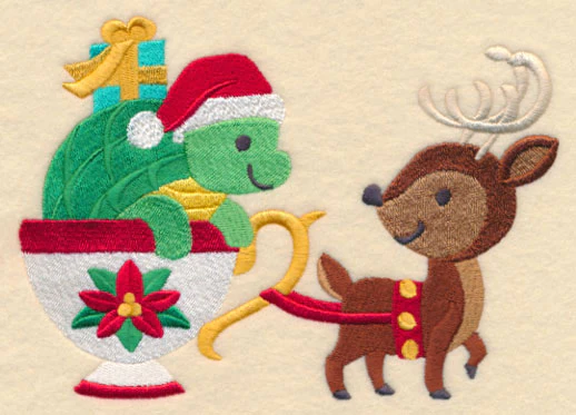 Cup o' Christmas Turtle - Image 2