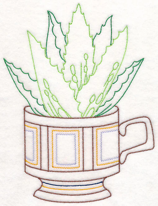 Cup o' Succulent - Aloe Vera (Vintage) - Image 6