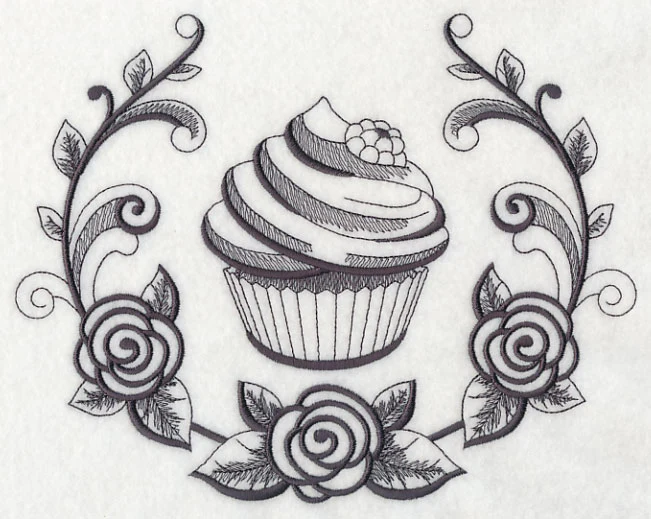 Cupcake and Sugar Flower Laurel - Image 6