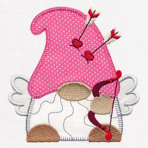 Cupid for Valentine's Day Gnome (Heirloom Applique) - Image 7