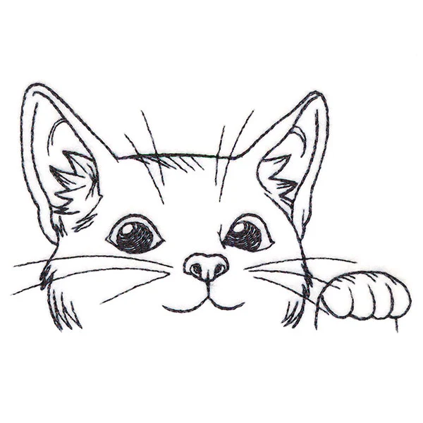 Curious Cat Pocket Peeker - Image 3