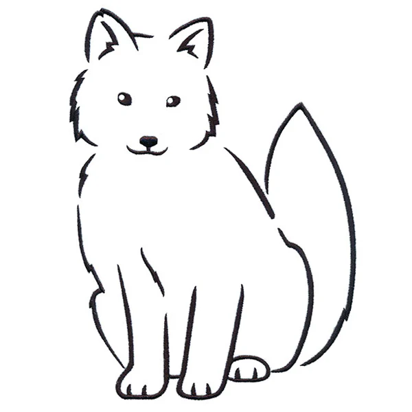 Curious Winter Fox