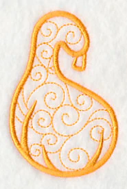 Curved Autumn Gourd - Image 3