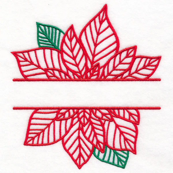 Customizable Christmas Poinsettia - Image 3