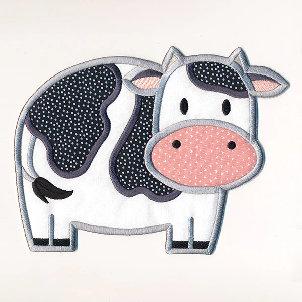 Cute Cow Trivet (In-the-Hoop) - Image 4