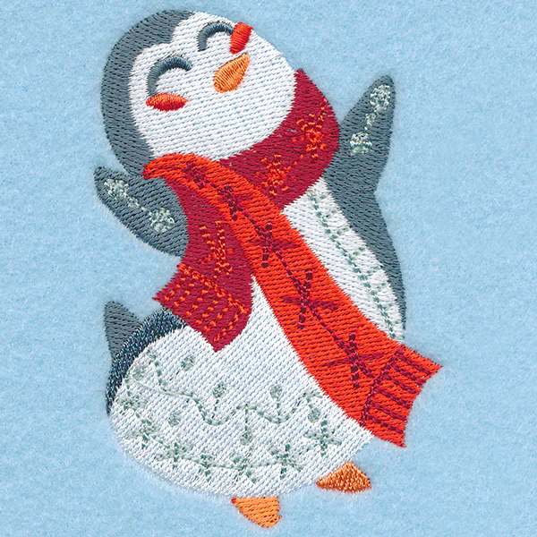 Cute Scandinavian Christmas - Penguin - Image 3