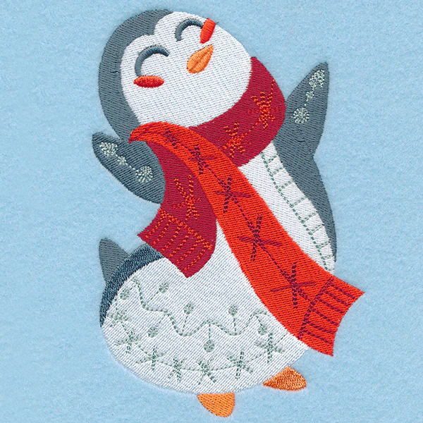 Cute Scandinavian Christmas - Penguin - Image 4