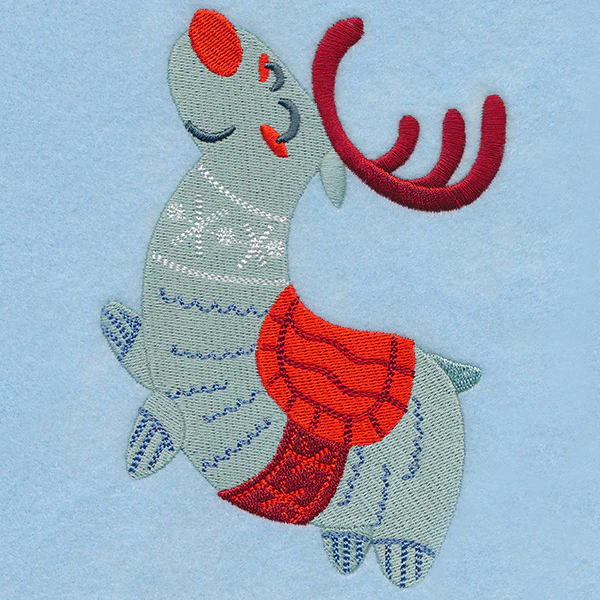 Cute Scandinavian Christmas - Rudolph - Image 4