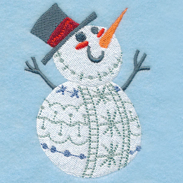 Cute Scandinavian Christmas - Snowman - Image 3
