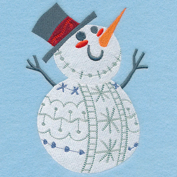 Cute Scandinavian Christmas - Snowman - Image 4