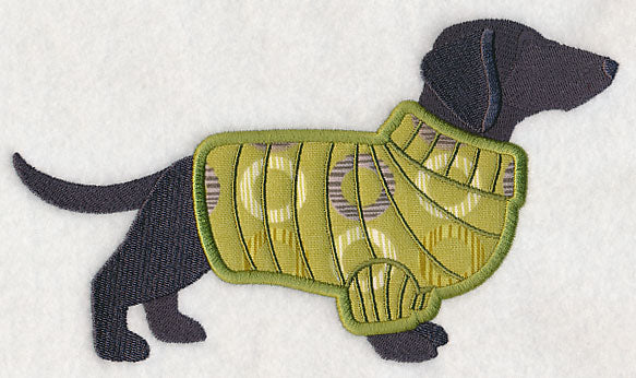Dachshund in Sweater (Applique) - Image 5