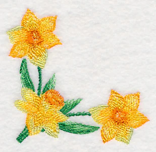 Daffodil Corner in Watercolor - Image 3