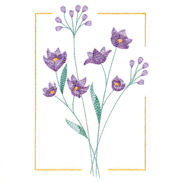 Dainty Blooms - Blue-Eyed Grass - Image 3